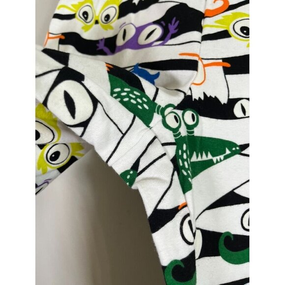 Hyde Eek Pajama Set Women M White Halloween Glow Spooky Goblins Costume Parade - Picture 7 of 11